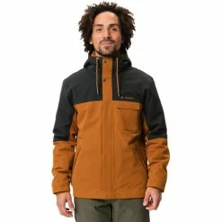 VAUDE Manukau II Jacket Men silt brown -Rain jackets Men Sales Store vaude manukau ii jacket men silt brown 3