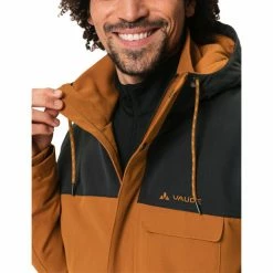 VAUDE Manukau II Jacket Men silt brown -Rain jackets Men Sales Store vaude manukau ii jacket men silt brown 6