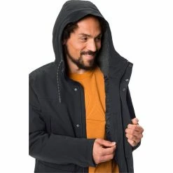 VAUDE Manukau II Parka Men black -Rain jackets Men Sales Store vaude manukau ii parka men black 5