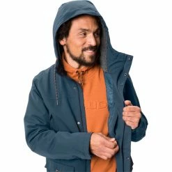 VAUDE Manukau II Parka Men dark sea -Rain jackets Men Sales Store vaude manukau ii parka men dark sea 6