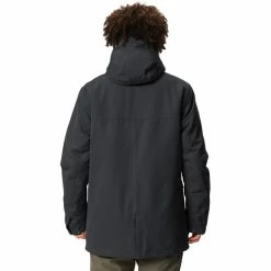 VAUDE Manukau II Parka Men phantom black -Rain jackets Men Sales Store vaude manukau ii parka men phantom black 4