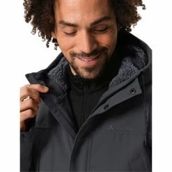 VAUDE Manukau II Parka Men phantom black -Rain jackets Men Sales Store vaude manukau ii parka men phantom black 6