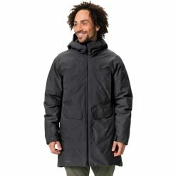 VAUDE Mineo II Coat Men black uni -Rain jackets Men Sales Store vaude mineo ii coat men black uni 3