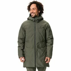 VAUDE Mineo II Coat Men khaki -Rain jackets Men Sales Store vaude mineo ii coat men khaki 3