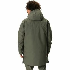 VAUDE Mineo II Coat Men khaki -Rain jackets Men Sales Store vaude mineo ii coat men khaki 4