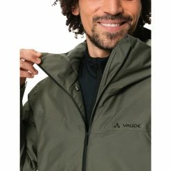 VAUDE Mineo II Coat Men khaki -Rain jackets Men Sales Store vaude mineo ii coat men khaki 6