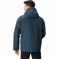 VAUDE Neyland Padded Jacket Men dark sea -Rain jackets Men Sales Store vaude neyland padded jacket men dark sea 4