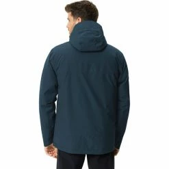 VAUDE Rosemoor Padded Jacket Men dark sea uni -Rain jackets Men Sales Store vaude rosemoor padded jacket men dark sea uni 4